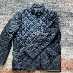 Barbour Quilted Jacket in Navy